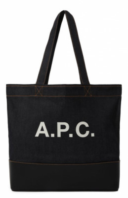 Джинсовая сумка-шопер A.P.C.